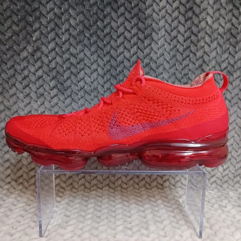 Nike Air VaporMax 2023 Flyknit Triple Red Men's Walking Running Shoes Size 11
